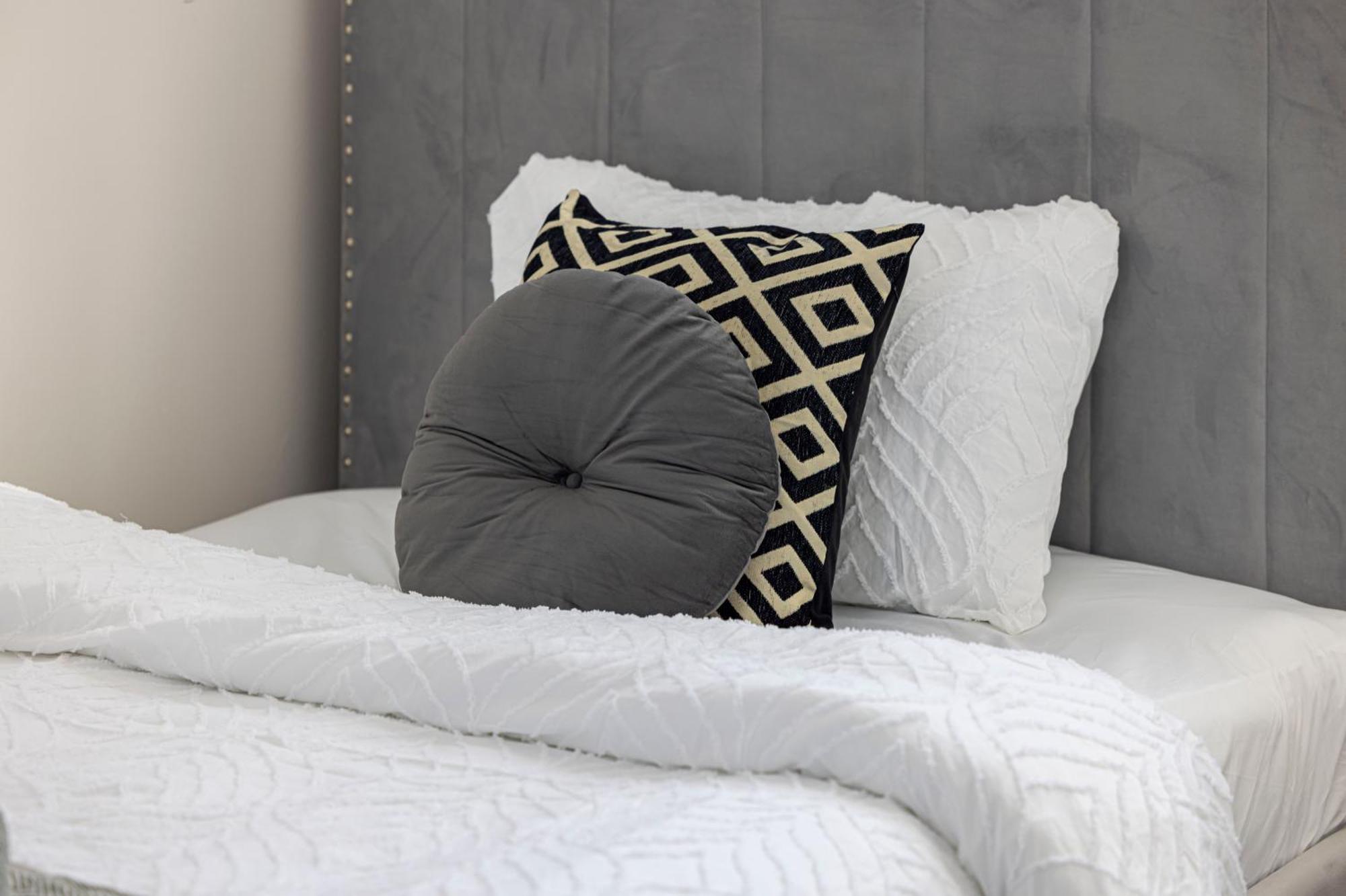 Sleek Nordic Style Seaview Apartment Ajman